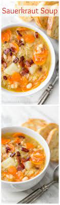 Sauerkraut Soup Recipe Kapustnyak Natashaskitchen Com Sauerkraut Soup Soup Recipes Delicious Soup