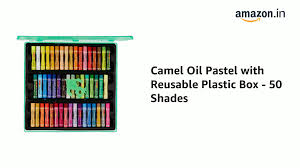 Camel art contest entry coupon inside the pack. Camel Oil Pastel With Reusable Plastic Box 50 Shades Amazon In Office Products