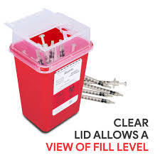 They are designed to be able to safely add sharps without risking being . Sharps Container For Home Use And Professional 1 Quart 3 Pack By Alcedo Biohazard Needle And Syringe Disposal Small Portable Container For Travel Buy Online In India At Desertcart 151176374