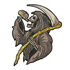 Grim Reaper Beer Google Search Embroidered Patches Patches Reaper