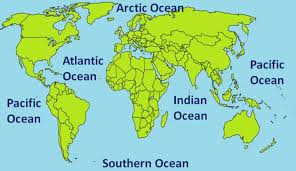Ocean Map Dr Odd Continents And Oceans Ocean Atlantic Ocean