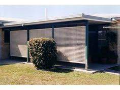 Enclosing Carport With White Lattice Carport Patio Carport Garden Privacy