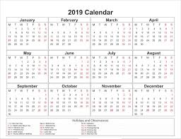 Blank Calendar Template