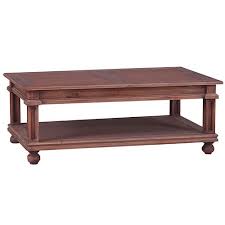 The wood itself is strong enough to be used as flooring, so you can feel confident that it will last as a table. Country Cottage Mahogany Coffee Table Temple Webster