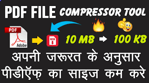 How To Compress Pdf File Size 100 Kb And 300 Kb Free Pdf Compress Online Tool 10 Mb To 100 Kb Youtube