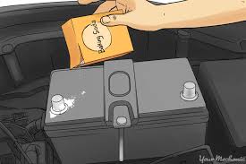 These white crystals of dried electrolyte are mostly potassium hydroxide also called caustic potash, which is a strong base and will need to be dissolved and neutralized. How To Clean Battery Connections Yourmechanic Advice