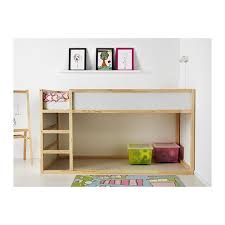 Kura Reversible Bed White Pine Twin Ikea Ikea Bed Cool Bunk Beds Mattress On Floor