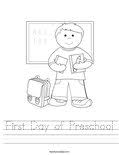 Start by scrolling to the bottom of the post, under the terms of use, and click on the text link that says >> download <<. First Day Of Preschool Coloring Page Twisty Noodle