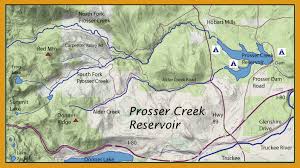 Prosser Creek Reservoir Sierra Tahoe