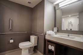 Designing a commercial handicap bathroom and. Handicap Accessible Bathroom With Roll In Shower Picture Of Courtyard Marriott Lenox Berkshires Tripadvisor