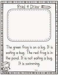 Read And Draw Passages For Beginning Readers Reading Comprehension Passages Reading Comprehension Practice Reading Comprehension