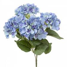 Browse our vast selection of artificial flowers. Faux Blue Hydrangea Bunch