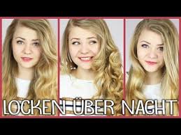 mit nassen haaren ins bett morgens mit toller frisur aufstehen beautytipps fur den sommer locken machen locken ohne hitze schnell arten von locken
