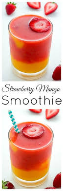 Strawberry Mango Smoothie Baker By Nature Recipe Strawberry Mango Smoothie Mango Smoothie Smoothie Recipes