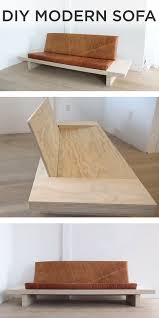 Diy Modern Plywood Sofa Canape Fait Maison Mobilier De Salon Et Canape De Bois
