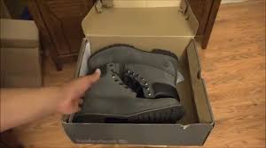 4.6 out of 5 stars 2,881. Grey And Black Timberland 6 Premium Waterproof Boots Men S Size 9 Hd Youtube