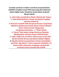 Mungkin sebagai freelancer, anda sering berpikir, sudah apply ke banyak pekerjaan freelance tapi kenapa tidak ada klien yang merekrut, ya? Fillable Online Gunakan Panduan Ini Dalam Membuat Proposal Skripsi Fax Email Print Pdffiller