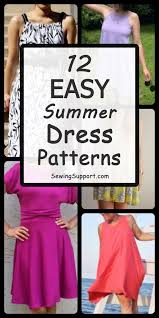 A Collection Of Free And Easy Dress Patterns Tutorials And Diy Projects For Women Simple Short Sleev Simple Dress Pattern Dress Patterns Free Dress Patterns
