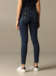 Emporio armani women's dark denim jacet with elastic logo waist band. Jeans Women Emporio Armani Jeans Emporio Armani Women Denim Jeans Emporio Armani 3h2j20 2d3lz Giglio En