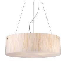Elk Lighting Modern Organics White Seagrass Drum Pendant 19033 5 Bellacor