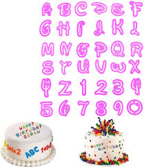 See more ideas about number cakes, cupcake cakes, cake decorating. Buy Inspee 36pcs Alphabet Letter Number Cutters Fondant Sugarcraft Cookie Cutters Cake Decorating Sets Diy Baking Tools Online In Taiwan B088mfzngy