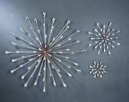 Use above accent tables, sofas, beds, and desks. Amazon Com Tripar Small Starburst Metal Wall Art Decor Starburst Wall Art Metal Wall Art Decor Silver Wall Decor