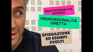 Lezioni Di Matematica Proporzionalita Diretta Proporzionalita Inversa Esempi Proporzionalita Youtube