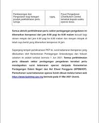  aktiviti pertanian  bermula pada. Mkn 17 Sektor Perkhidmatan Perlu Perniagaan Yang Dibenarkan 1 14 Jun