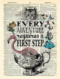 смотреть алиса в стране чудес на английском с субтитрами Alice In Wonderland Wall Art Every Adventure Requires A First Etsy Alice In Wonderland Book Alice In Wonderland Illustrations Alice And Wonderland Quotes