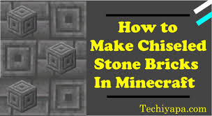 Jun 22, 2021 · 1. How To Make Chiseled Stone Bricks In Minecraft Techiyapa Com July 2021