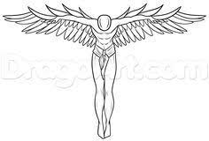 Guardian Angel Tattoo Drawing Tutorial Step By Step Tattoos Pop Culture Free Online Drawing Tutoria Guardian Angel Tattoo Angel Tattoo Drawing Angel Tattoo