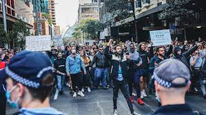 July 24, 2021 / 10:16 am / ap. Nsw Police Warn Anarchists Against Second Sydney Anti Lockdown Protest Abc News