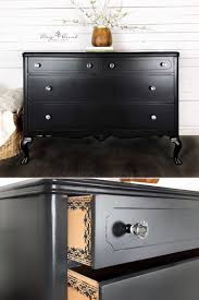 Chalk Style All In One Paint Liquorice Black Painted Furniture Black Painted Dressers Painting Furniture Diy