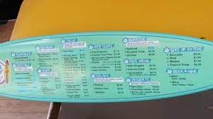 It's time to relax and try good flans. Menu Picture Of Miramar Fish Tacos Beer Oceanside Tripadvisor