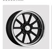 Staggered American Racing wheels with 315s and 245s