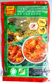 Komposisi bumbu kari tidak stabil dan dapat bervariasi tergantung pada preferensi rasa dan tingkat. Baba Hot Spicy Meat Curry Powder 125g å³‡å³‡é¦™è¾£è‚‰ç±»å'–å–±ç²‰ Serbuk Kari Daging Pedas Baba S Lazada