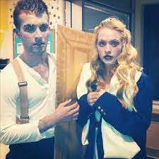 Jack and rose titanic halloween costumes. 31 Two Person Costumes Guaranteed To Up Your Halloween Game Couple Halloween Costumes Two Person Halloween Costumes Couple Halloween