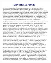 Example Of An Executive Summary For A Research Paper In 2020 Executive Summary Template Executive Summary Example Executive Summary