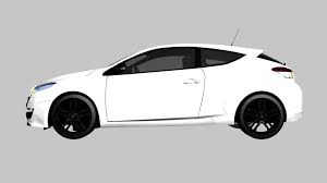 2010 Renault Megane Renault Megane Renault Low Poly 3d Models