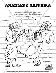 Click on an image below. Acts 5 Ananias And Sapphira Sunday School Coloring Pages Sunday School Coloring Pages