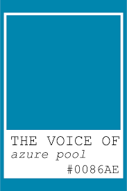 The Voice Of Color Azure Pool 153 7 0086ae Codigo De Cores Hex