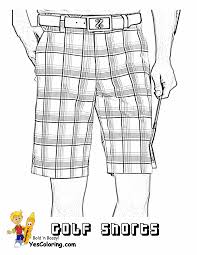 Gusto Golf Coloring Pictures Golf Sports Free Golf Pictures Pga Golf Golf Outfit Color Golf Shorts