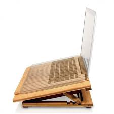 Bamboo Laptop Stand Petagadget Laptop Stand Wooden Laptop Stand Laptop Cooling Stand