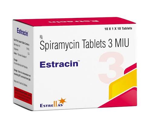 Spiramycin Tablet, 3 M.i.u, Packaging Size: 1*10 Tablets at ₹ 670/stripe in Ahmedabad