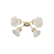 Light kits for ceiling fans offer a low cost option to add light in a room which already has an existing fan. Bala Ceiling Fans 4 Light Branched Ceiling Fan Light Kit Walmart Com Walmart Com