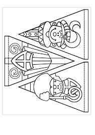 Sinterklaas vlaggetjes voor tijdens de intocht. Vlaggetjes Vlaggenlijn Sinterklaas Sinterklaas Knutselen Sinterklaas