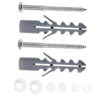 Amazon.com: Veemoon Tornillos de anclaje de inodoro Tornillos de fijación  de inodoro Tornillo superior Tornillo superior Tornillos universales para  ...