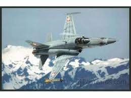 Die bergung habe am dienstag begonnen, sagte. Luftwaffe Schweiz F 5 Tiger Ii Jjpostcards