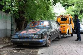 When reporting an abandoned vehicle, be prepared to describe its make and model, give its license plate number (if available), and state the exact location. Bma Pledges To Impound Cars Left Abandoned On Streets