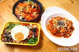 Bulgogi (marinated beef), bibimbap (mixed rice bowl), grilled fish, and samgyetang (ginseng chicken soup). Kelam Kaboot Cafe Rm8 Halal Korean Food Kg Dato Harun Pj